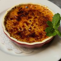Save room for dessert - Friday nights at Amata call for crème brûlée. #amatanyc
